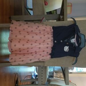 Hello Kitty Denim Dress Size 6 Girks